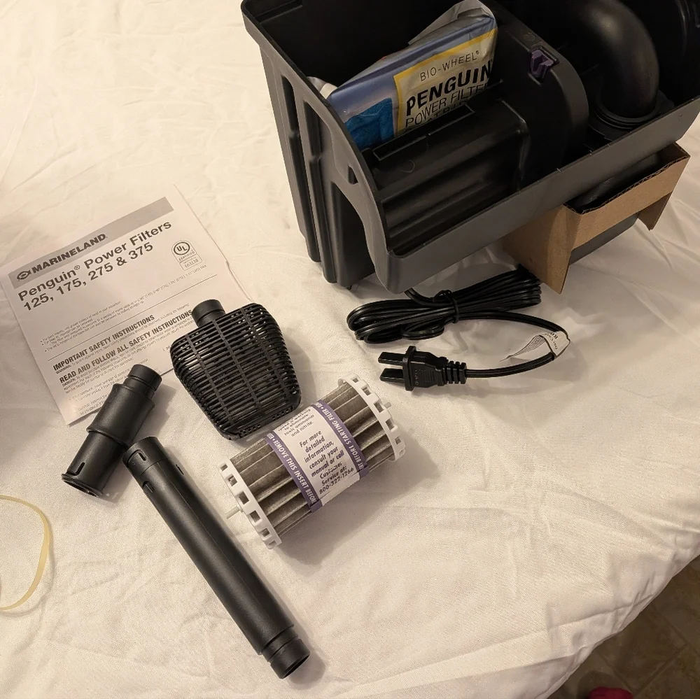 Marineland 125 Penguin PRO Power Filter, Multi-Stage Aquarium Filtration